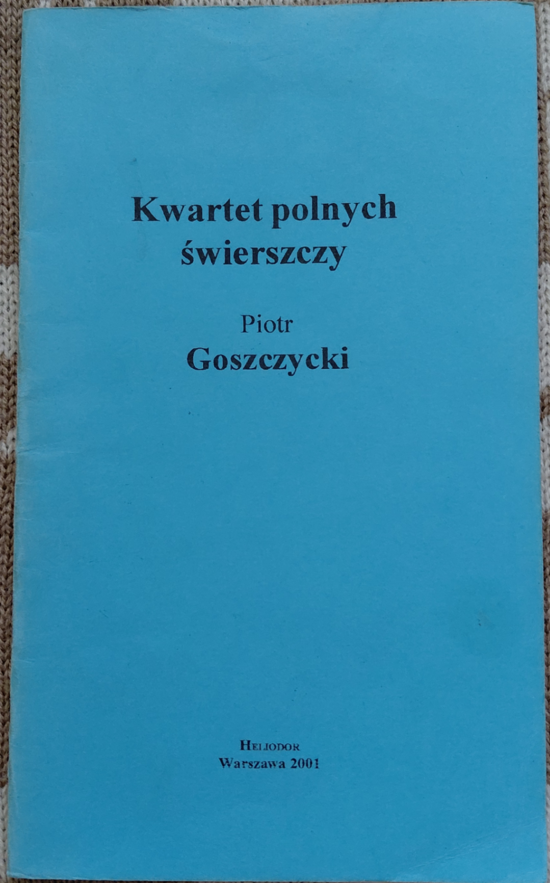 Okładka książki: Kwartet Polnych Świerszczy