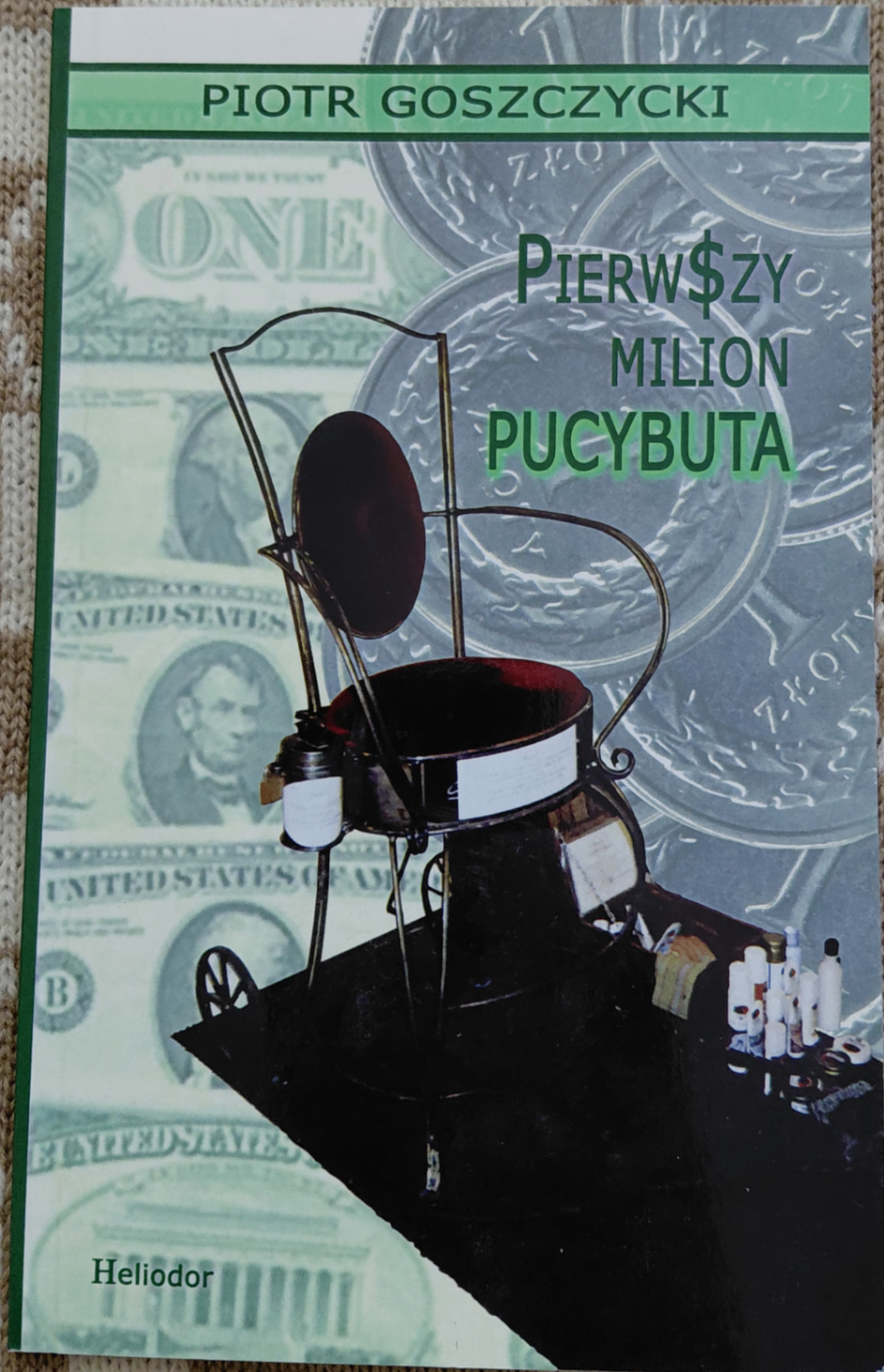 Okładka książki: Pierwszy Milion Pucybuta
